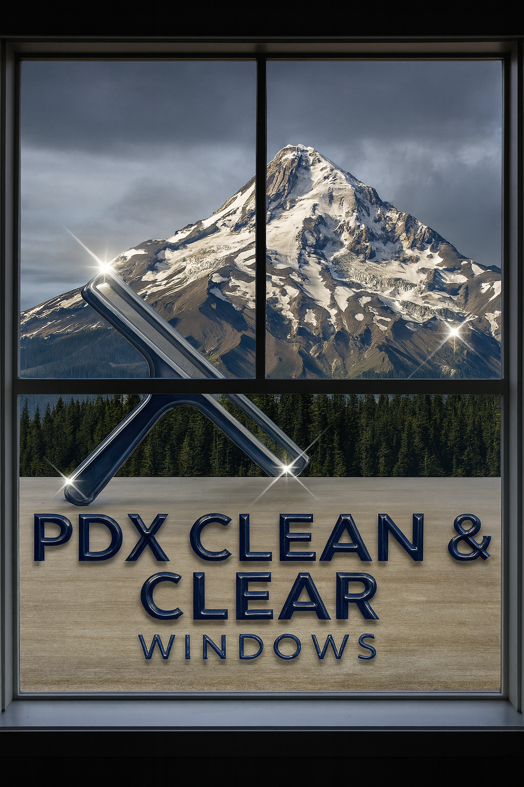 PDX Clean & Clear Windows Logo